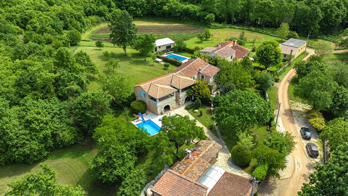 Luxuriös ausgestattete Villa mit Privater Pool neben Žminj, 5