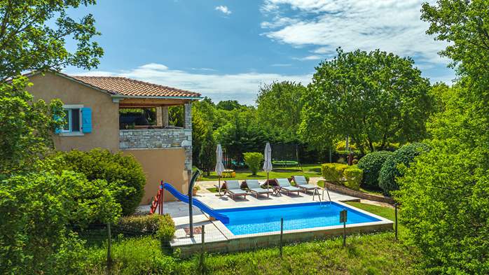 Villa lussuosamente arredata con piscina privata vicino a Žminj, 1