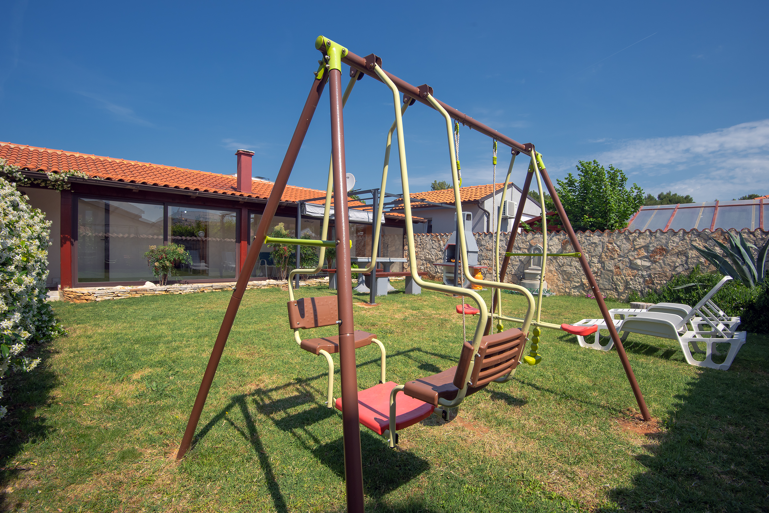 Schönes Einfamilienhaus in Medulin mit Parkplatz und Garten