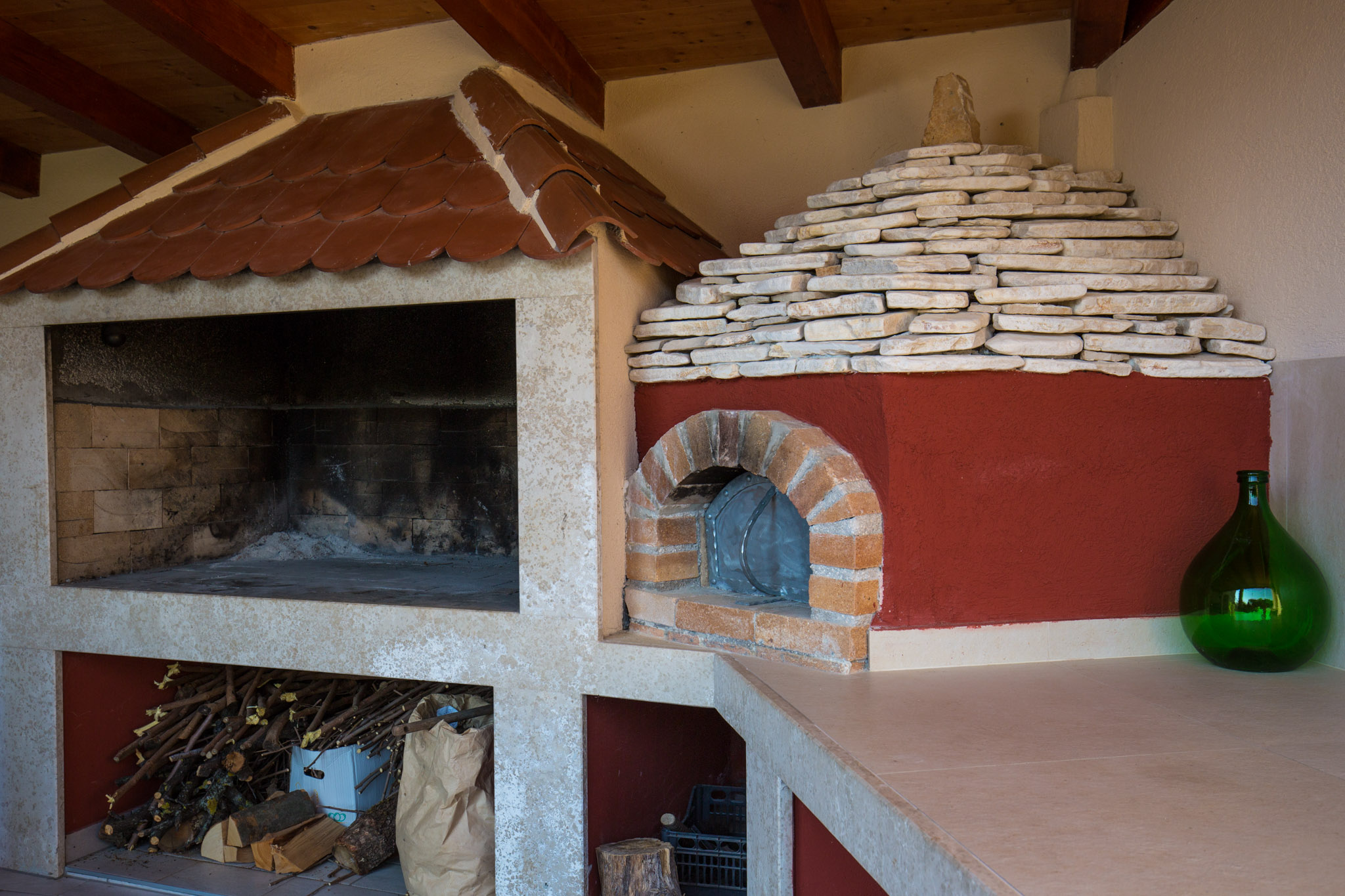 Gemütlich eingerichtetes Haus in Fažana mit mit privatem Pool