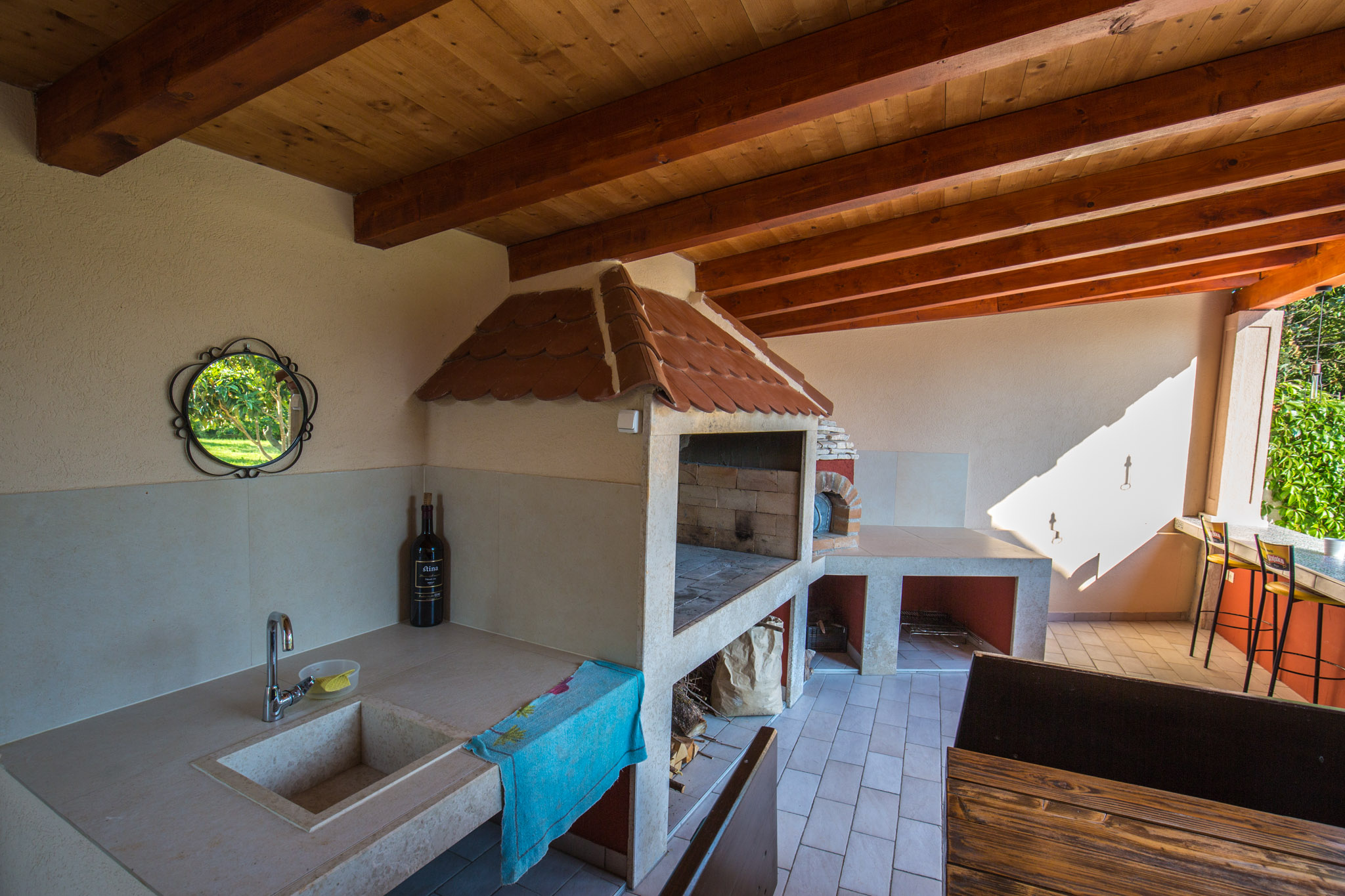 Gemütlich eingerichtetes Haus in Fažana mit mit privatem Pool