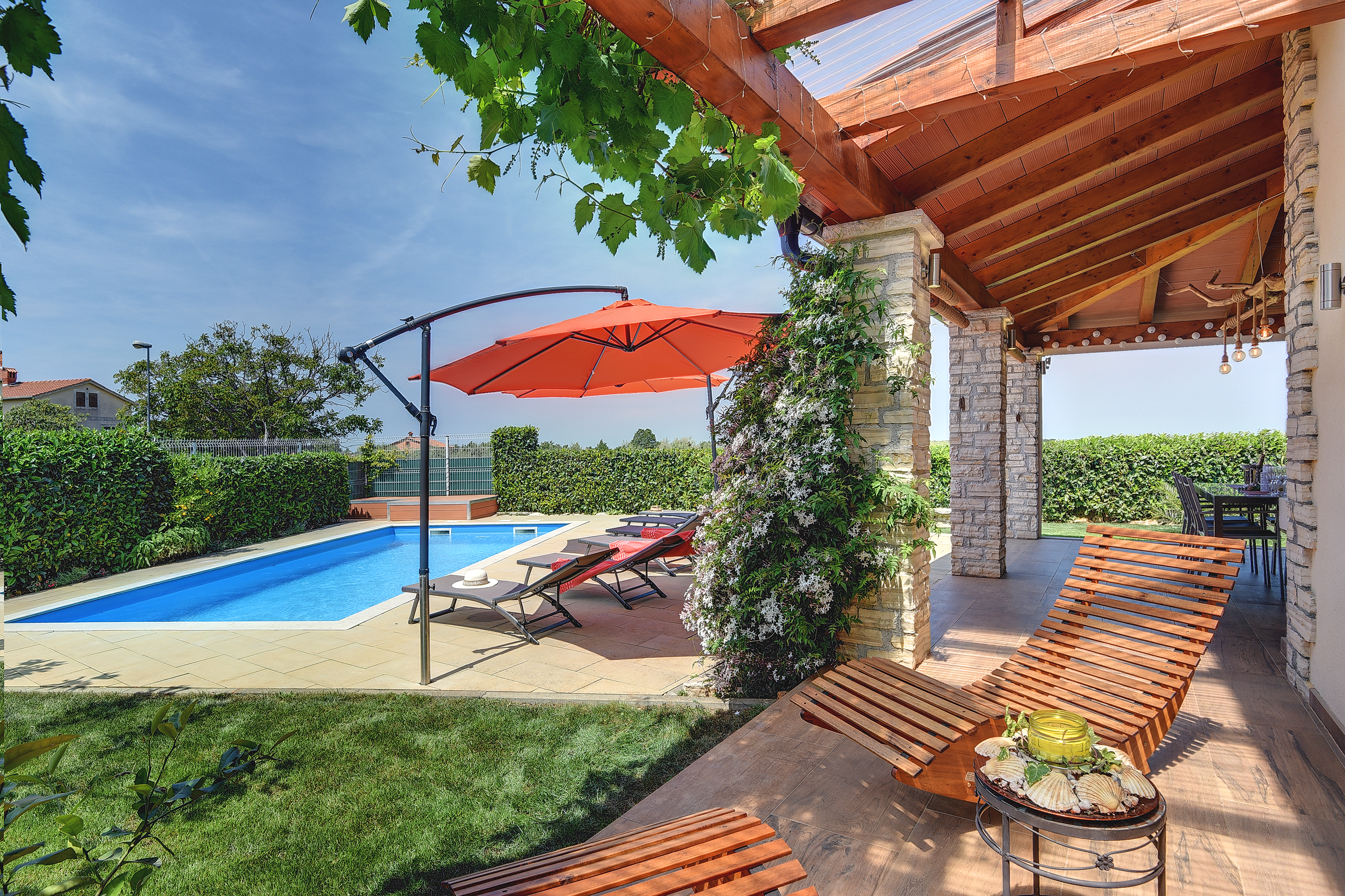 Villa mit Privatem Pool, neben Novigrad, für echt ein Traumurlaub