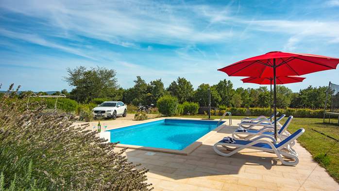 Villa with pool, playground and sun terrace on a quiet location, 10