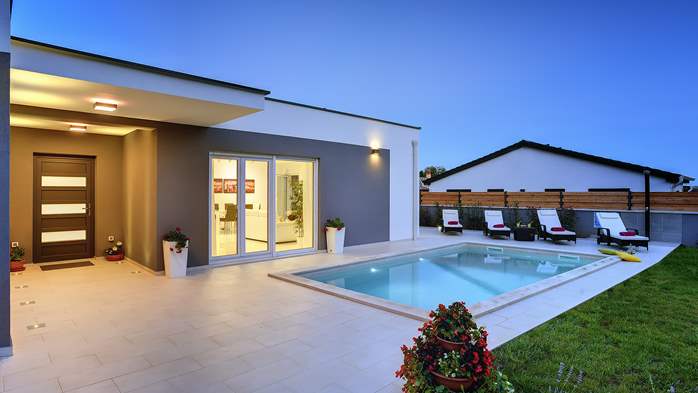 Villa con piscina riscaldata con idromassaggio e palestra, 4