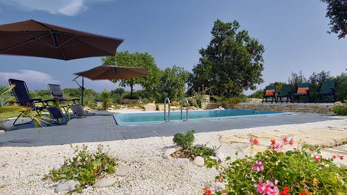 Villa mit Pool in Ližnjan, Grill, Terrasse, SAT-TV, frei Wifi, 3