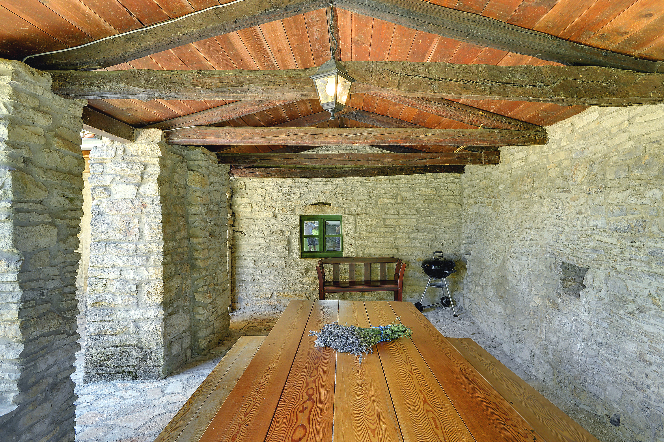 Rustic villa on 3 floors with sun terrace, pool with sea water