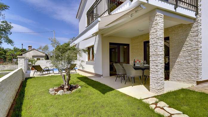 Stupenda villa con piscina privata, aria condizionata, free Wi-Fi, 6