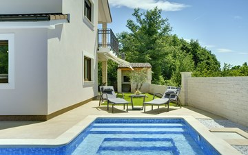 Idylische Villa mit privatem Pool, Klimaanlage, Wi-Fi und Grill