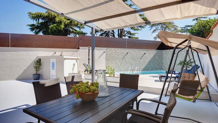 Villa a Pula, per 6 persone, offre una piscina con acqua salata, 9