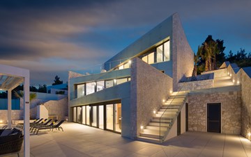 Spektakuläre Design-Villa mit Meerblick, Infinity-Pool, Jacuzzi
