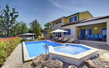 Villa in the heart of Istria with pool, terrace, sauna, gym, WiFi