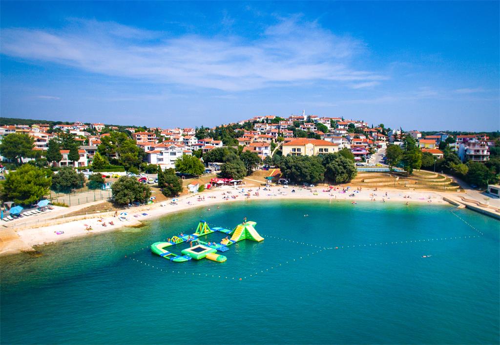 Le ferie nella località Pjescana uvala
