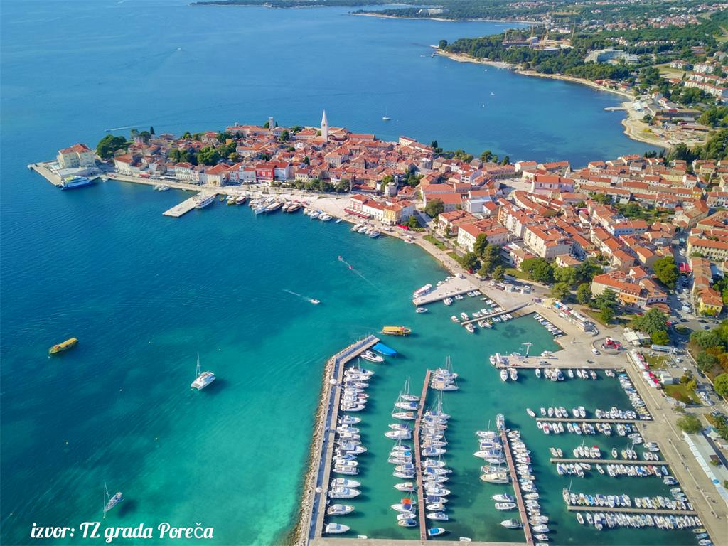 Reise und Urlaub in der Stadt Poreč