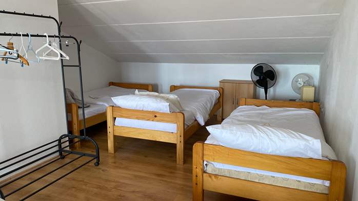 Spacious two storey apartment in Premantura, sea view balcony, 8