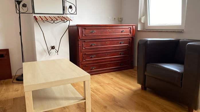 Spacious two storey apartment in Premantura, sea view balcony, 10