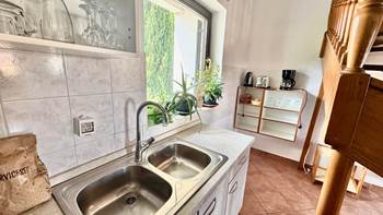 Spacious two storey apartment in Premantura, sea view balcony, 4