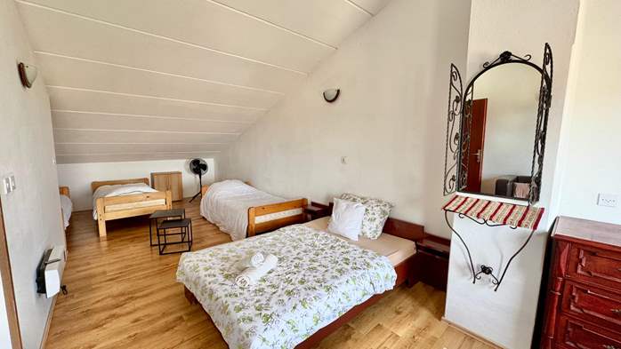 Geräumige zweistöckige Wohnung in Premantura,Balkon mit Meerblick, 21