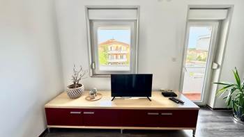 Spacious two storey apartment in Premantura, sea view balcony, 2