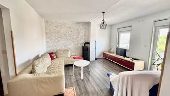 Spacious two storey apartment in Premantura, sea view balcony, 1