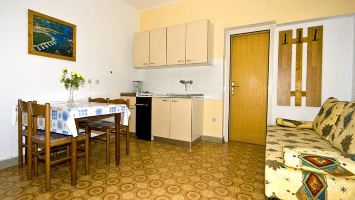 Comfortable apartment for 3 persons with terrace and shared pool, 1