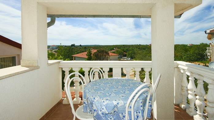Two bedrooms in the apartment with private balcony for 4 persons, 11