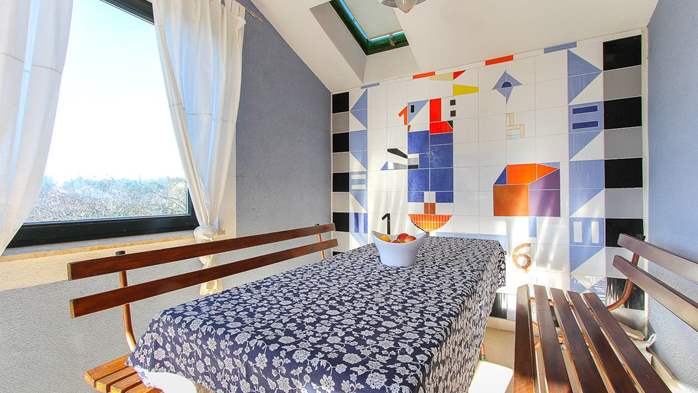 Appartamento artistico a Premantura con due camere da letto, 7