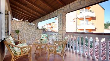 Cosy little modern-rustic apartment close to beach with pool, 7