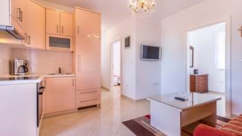 Very pleasant ambience of apartment for 4-5 persons, two bedrooms, 1