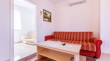 Very pleasant ambience of apartment for 4-5 persons, two bedrooms, 5