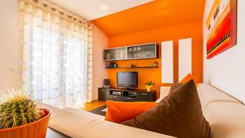 Perfectly decorated air-conditioned apartment for 4 persons, WiFi, 5