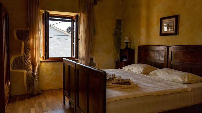 Villa rustica con due camere da letto, piscina, WiFi, BBQ, 26