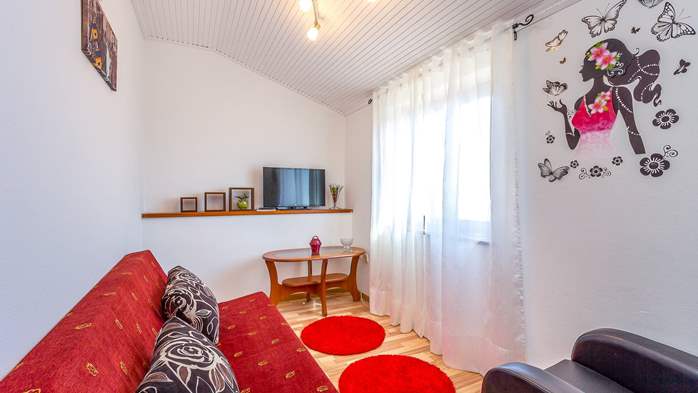 Apartment for three persons, equipped with all amenities, WiFi, 3
