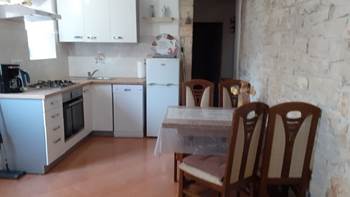 Apartment for 3 persons with stone details, pool, playground, 2