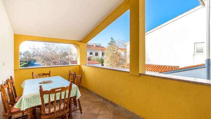 Spacious 3 bedroom apartment in Valbandon, with beautiful balcony, 15