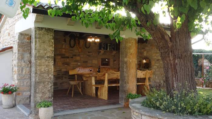 Renovated Istrian style house, sun terrace, garden, WIFI, 19