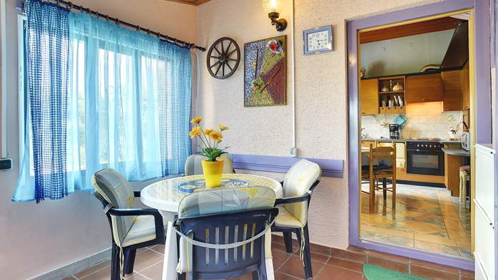 Unique and vintage detached house in Pula, with parking, BBQ,WiFi, 5