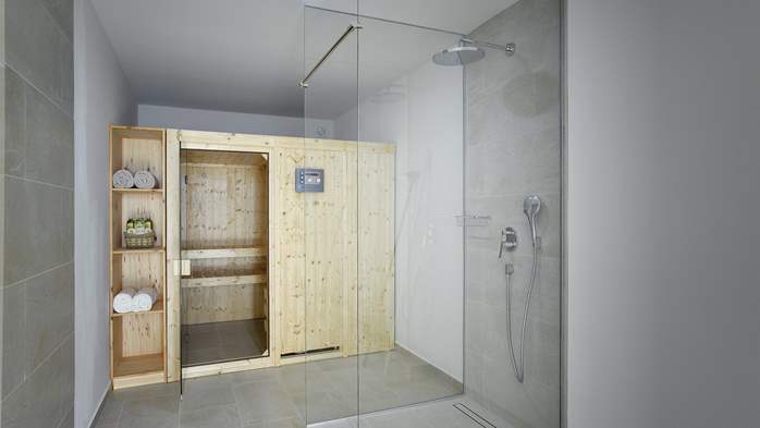 Villa moderna di  nuova costruzione con vista mare,piscina, sauna, 39