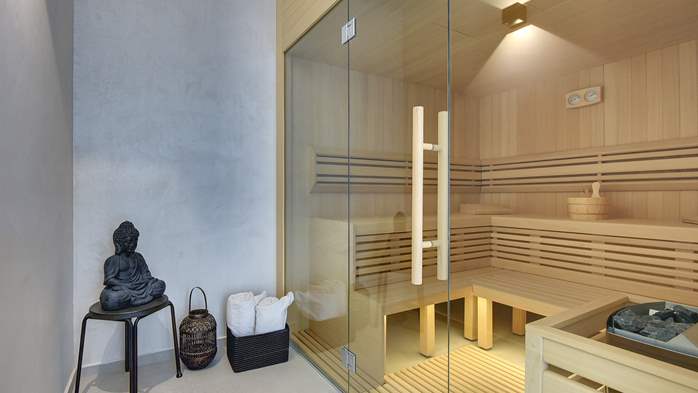 Villa elegante per 12 persone con piscina privata e sauna, 42