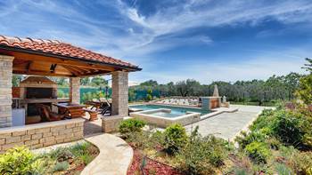 Villa Jela with pool, terrace and beautifully landscaped garden, 1