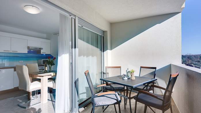 Ferienwohnung in Medulin mit einem Schlafzimmer für 2-4 Personen, 6