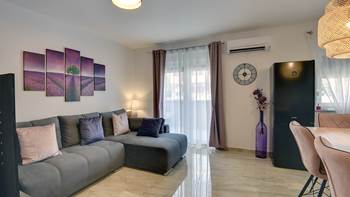 Modern apartment for 4 people, WiFi, air conditioning, 7