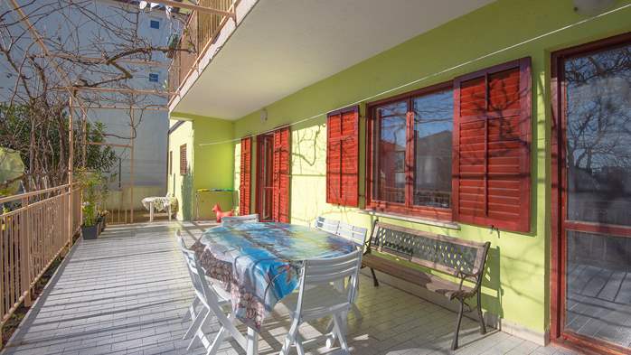 Geräumiges Apartment für 6 Personen mit Schaukel, 13