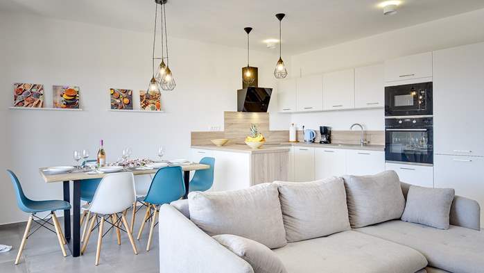 Moderan apartman u Medulinu za četiri osobe s pogledom na more, 5