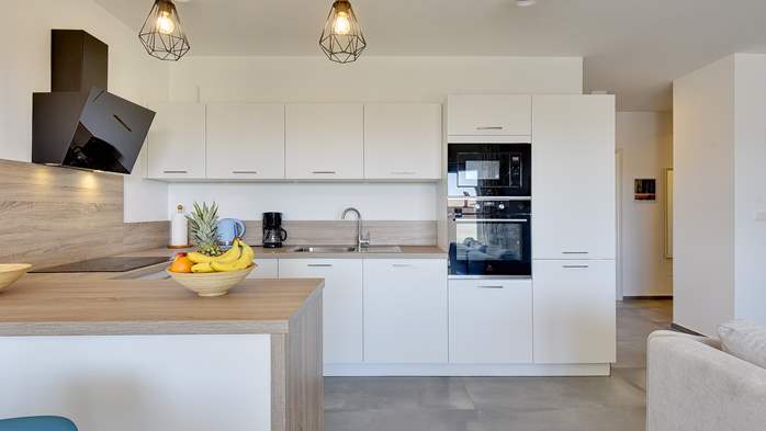 Moderan apartman u Medulinu za četiri osobe s pogledom na more, 4