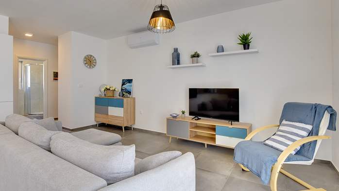 Moderan apartman u Medulinu za četiri osobe s pogledom na more, 6