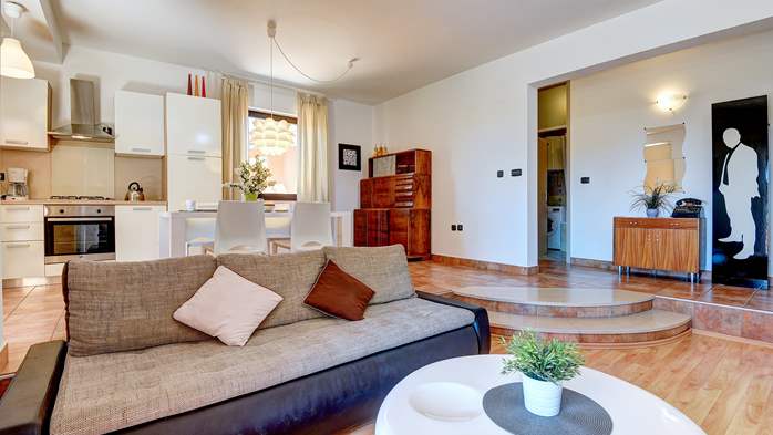 Beautifully decorated apartment for 6 people in Fažana, 6