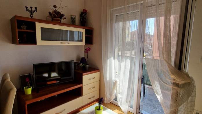 Appartamento con Doppelzimmer und eigenem Balkon für 3 Personen, 1