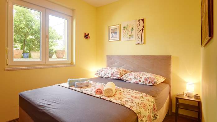 Studio-Apartment für zwei Personen mit Terrasse, WiFi, 7