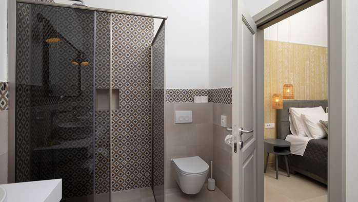 Stone villa with swimming pool and olive grove in the quit area, 41