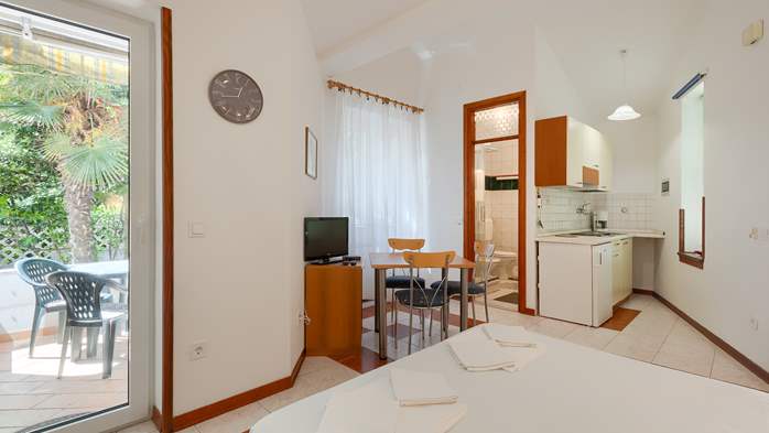 Studio-Apartment mit Terrasse, 3